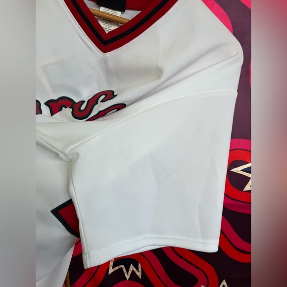 NWT Vintage Majestic Boston Red Sox Carlton Fisk Cooperstown Hall Of Fame Jersey - Picture 9 of 14